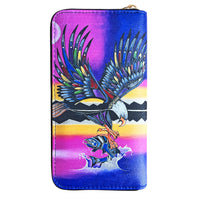 ODCA - Zip-Around Wallet: Eagle by Jessica Somers