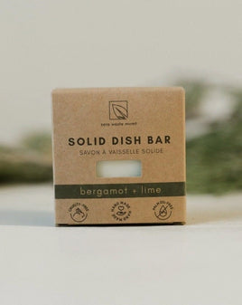 ZWM - Solid Dish Soap Bar: Bergamot + Lime