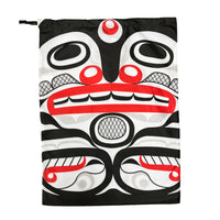 ODCA - Travel Laundry Bag: Killer Whale Crosshatch by Curtis Wilson