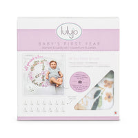 Lulujo - Baby's 1st Year Milestone Blanket: All You Need Is Love