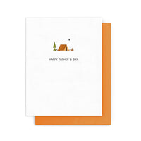 Arquoise Press - Letterpress Card: Happy Father's Day Tent