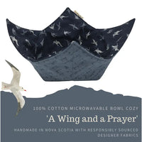 Cool Hand Nukes - 100% Cotton Microwavable Bowl Cozy: A Wing And A Prayer