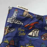 Cool Hand Nukes - 100% Cotton Microwavable Bowl Cozy: Canada's Ocean Playground