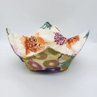 Cool Hand Nukes - 100% Cotton Microwavable Bowl Cozy: Hoo, Me?