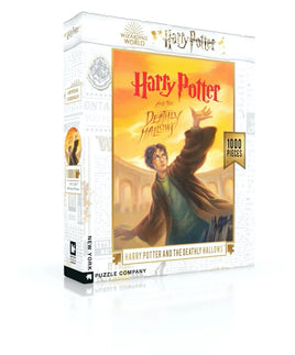 New York Puzzle Co. - 1000pc Harry Potter Puzzle: Deathly Hallows