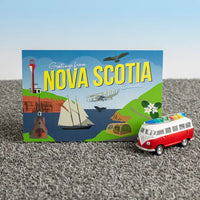 Inkwell Originals - 6" x 4" Flat Postcard: Nova Scotia (Greetings From)