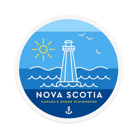 Inkwell Originals - Flat Magnet: Nova Scotia, Canada's Ocean Playground