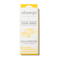 ABEEGO - Beeswax Food Wraps: 1 Large Rectangle