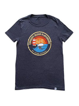 My Home Apparel - Canada's Ocean Playground Unisex T-Shirt: Navy Haze