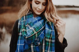 My HOME Apparel - Nova Scotia Tartan Blanket Scarf