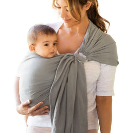 Moby Baby Carrier Ring Sling: Pewter