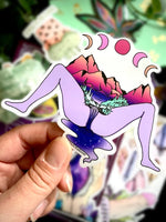 Meli The Lover - Waterproof Vinyl Sticker: WAP Mother Nature