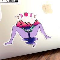 Meli The Lover - Waterproof Vinyl Sticker: WAP Mother Nature