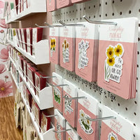 Naughty Florals - Vinyl Sticker: Probably Cried Today