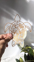 PK - Suncatcher Decal Sticker (Makes Rainbows): Sea Turtle