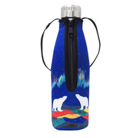 ODCA - 500ml Stainless Steel Water Bottle and Sleeve: Sky Watchers by Dawn Oman
