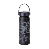 NNW - 21oz Wide Mouth Insulated Bottle: Octopus (Nuu) by Ernest Swanson