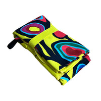 ODCA - Travel Towel: Floral on Yellow by Norval Morrisseau