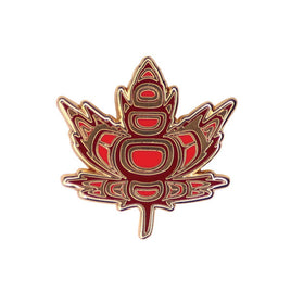NNW - Enamel Pin: Indigenous Maple by Paul Windsor