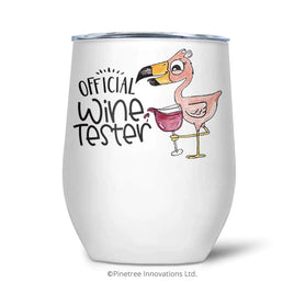 PTI - 12oz Insulated Wine Tumbler: Official Wine Tester