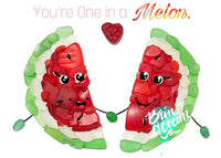 Brin d'Ocean - Seaglass Greeting Card: One In A Melon