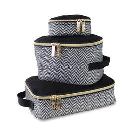 Itzy Ritzy - Pack Like A Boss Packing Cubes™: Coffee & Cream