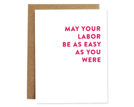 RP - Greeting Card: Easy Labor