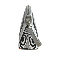 ODCA - Crossbody Art Bag (Purse): Killer Whale Crosshatch by Curtis Wilson