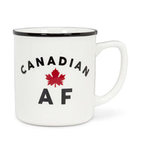 ABB - 14oz Stoneware Mug: Canadian AF