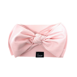 LOOP Littles - Everyday Knot Bow: Ballerina Pink Littles (3m-3y) Size