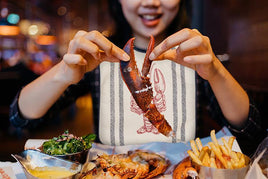 ABB - Adult Size Cotton Bib: Lobster