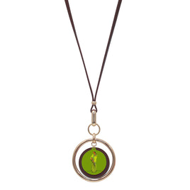 ODCA - Vegan Leather Two-Way Necklace: Spirit Of The Woodlands by Maxine Noel