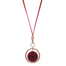ODCA - Vegan Leather Two-Way Necklace: Eagle Heart by Roy Henry Vickers