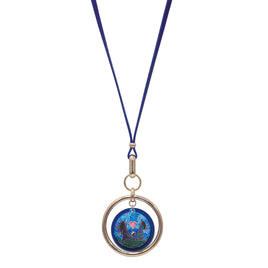 ODCA - Vegan Leather Two-Way Necklace: Breath Of Life by Leah Dorion