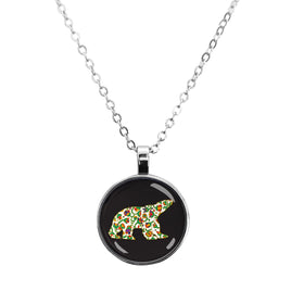 ODCA - Dome Artist Necklace: Spring Bear by Dawn Oman