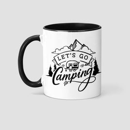 GGG - 11oz Ceramic Mug: Let's Go Camping