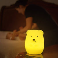 Lumipets® - LED Night Light with Remote: Bear