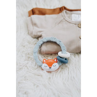 Itzy Ritzy - Ritzy Rattle™ Silicone Teether Rattles: Blue Fox