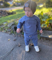 LOOP Littles - Snack-Time Baby & Toddler Lounger: Blueberry
