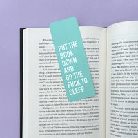 Classy Cards - Bookmark: Note To Self: Read More Fucking Books