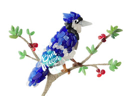 Brin d'Ocean - Seaglass Greeting Card: Blue Jay