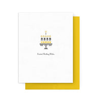 Arquoise Press - Letterpress Card: SWEETEST BIRTHDAY WISHES
