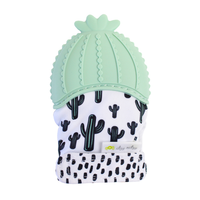 Itzy Ritzy - Itzy Mitt™ Silicone Teething Mitts: Cactus