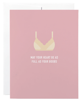Classy Cards - Greeting Card: Full Boobs