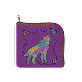 NNW - Coin purse: Howling Wolf by Jason Adair