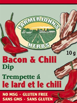 Farmer John's Herbs - Vegetable Dip Mix: Bacon & Chili