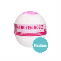 The Sweet Soaperie - Medium 120G Bath Bomb: A Dozen Roses