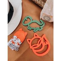 Itzy Ritzy - Itzy Mitt™ Silicone Teething Mitts: Fox