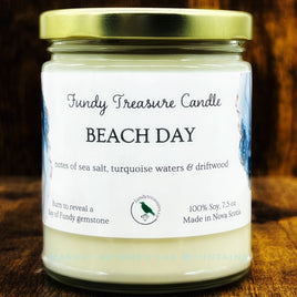 Fundy Treasures - 7.5oz Soy Wax Candle: Beach Day