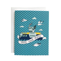 Carabara Designs - Greeting Card: You're Going Places Dartmouth Ferry